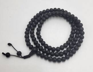 Mala 108 - Black wood 12 mm