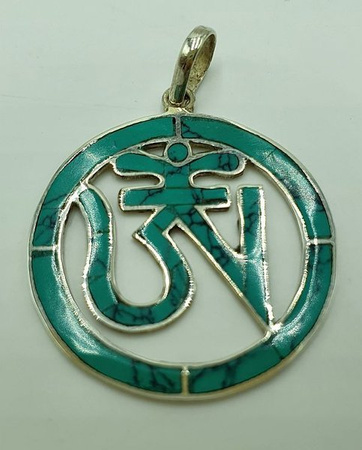 Silver pendant - Mantra OM