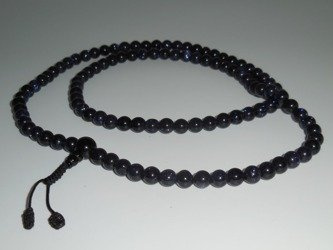 Mala 108 - night stone 8mm