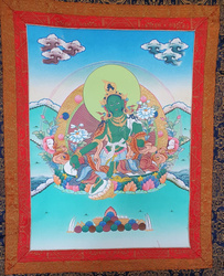 Thanka Green Tara