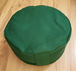 Cushion for meditation green denim