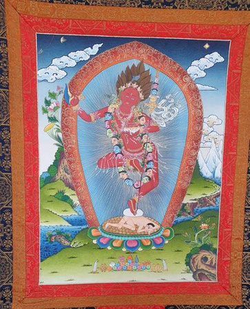 Thanka Red Dakini