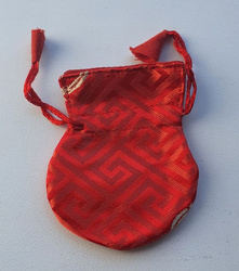 Bag for malas - red