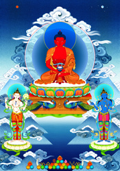 Portfelówka Budda Amitaba 48 x 70 mm