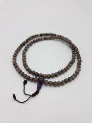 Mala 108 - brown agate 7 mm