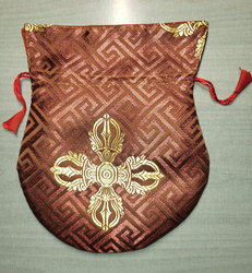 Bag for malas - brown