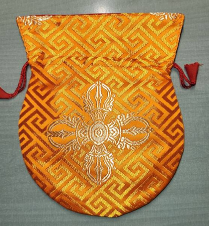 Bag for malas - orange