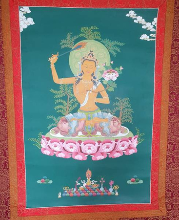 Thanka Manjushri