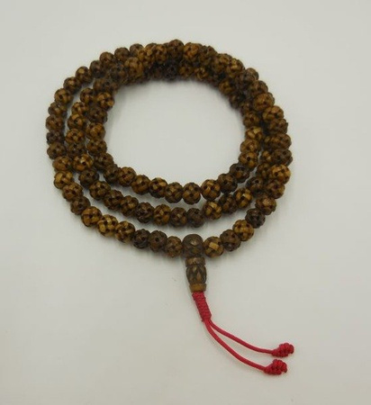 Mala 108 - brown yak bone 10 mm