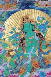 Green Tara  45 x  65 mm