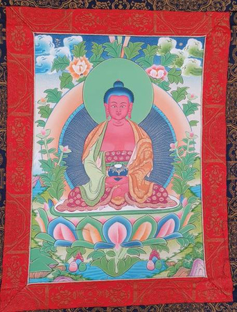 Thanka Buddha Amitaba