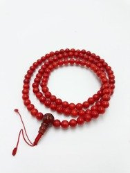 Mala 108 - mountain coral 8 mm