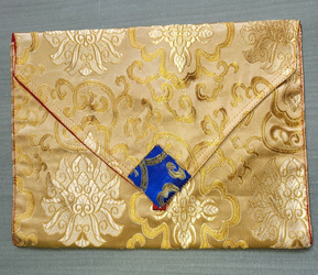 Etui for meditation leaflet - yellow