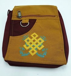 Brown bag - endless knot