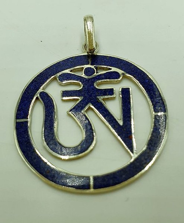 Silver pendant - Mantra OM