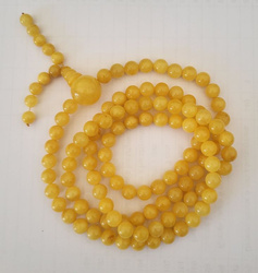 Mala 108 - amber 9 mm