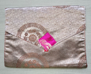 Etui for meditation leaflet - steely colour