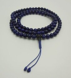 Mala 108 - blue stone 8 mm