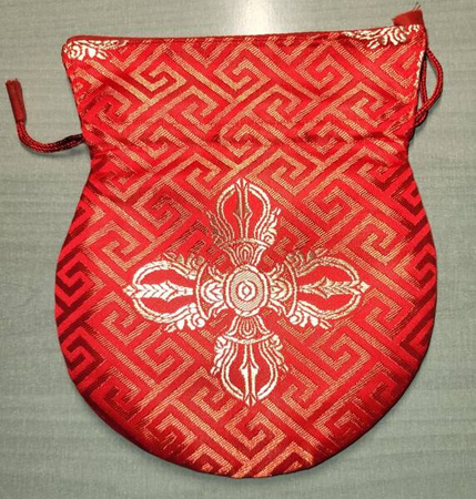 Bag for malas - red