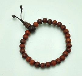 Mala 27 - red sandal wood 8,5 mm