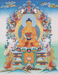 Buddha Siakyamuni 60 x 75 mm