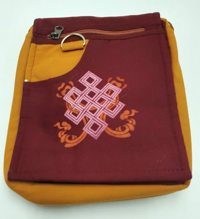 Claret bag - endless knot