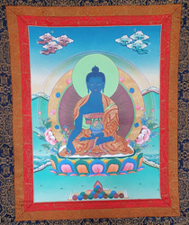 Thanka Medicine Buddha