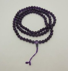 Mala 108 - amethyst 8 mm