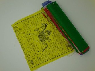 Flagi modlitewne 25 x 24 cm