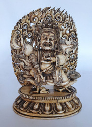 Statue - Mahakala deer horn 17 cm