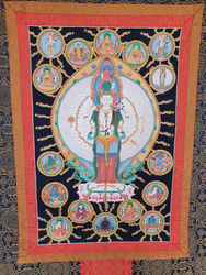 Thanka Loving Eyes 1000 armed form