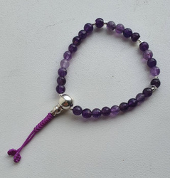 Mala27 - amethyst 6 mm