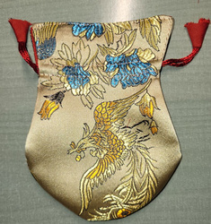 Woreczek na male - kolor zloty