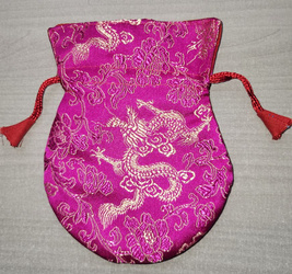 Bag for malas - pink