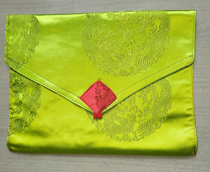 Etui for meditation leaflet - seledyn