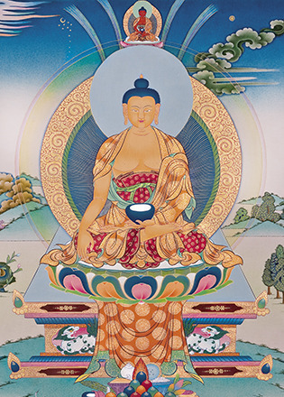 Plakat A5 - Budda Siakjamuni